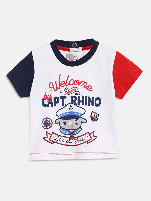 Set Of Printed T-Shirt And Shorts image number 7